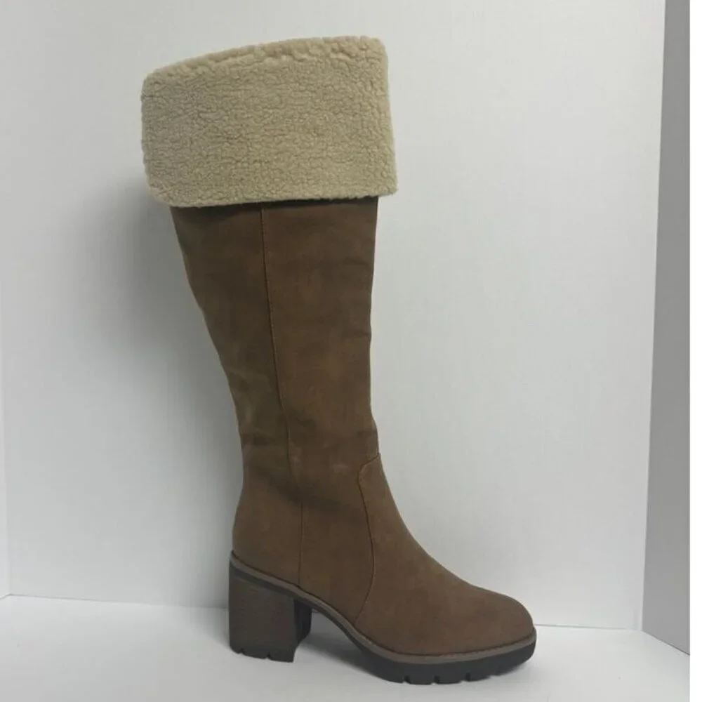 Naturalizer Womens My Fave Knee High Boot Brown 8.5 M